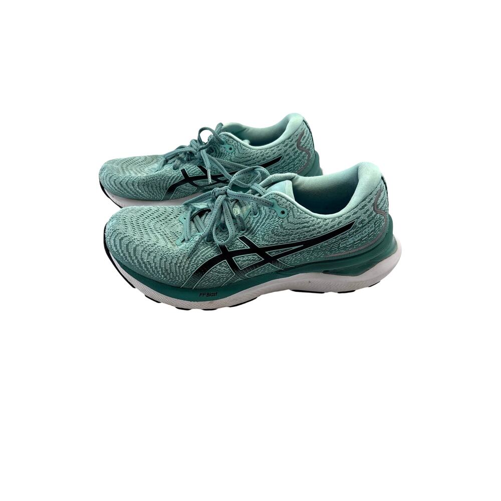 ASICS Gel Cumulus 24 Women’s 9 Aqua Mint Running Shoes 1012B206